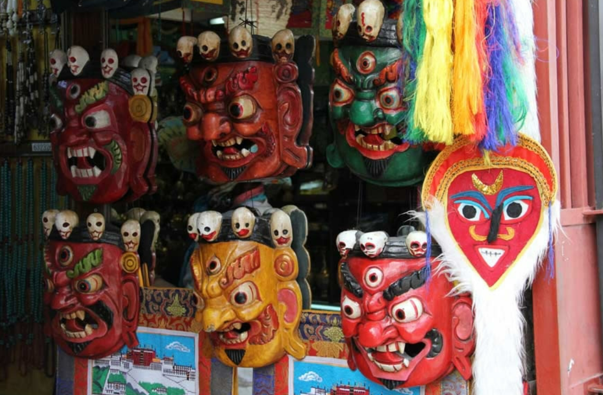 tibetan opera mask